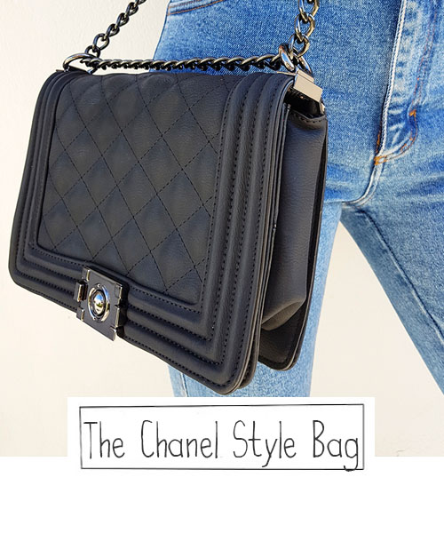 e-outfit chanel style bag